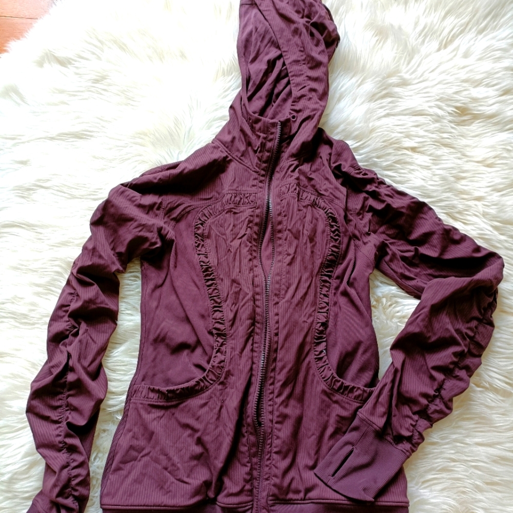 Lululemon dance studio jacket reversible EUC